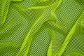 Abstract fluo green geometric textured patern background