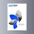 Abstract flyer design background. Brochure template.