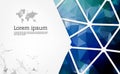 Abstract Flyer Geometric Triangular Abstract Modern Backgrounds - EPS10 Brochure Design Templates Royalty Free Stock Photo