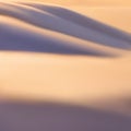 Abstract foggy clouds. Pastel fog waves. Sand dune. Misty landscape Royalty Free Stock Photo