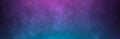 Abstract foggy horizonta background. Neon colors pink and blue light smoke