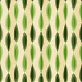 Abstract foliage seamless with grunge effect pattern Royalty Free Stock Photo