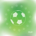 Abstract football background Royalty Free Stock Photo