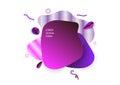 Abstract form dynamic composition. Unique abstract Royalty Free Stock Photo