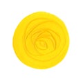 Abstract form in yellow, suitable