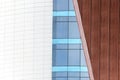 Abstract forms in modern urban architecture.