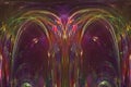 Abstract fractal backdrop imagination dynamic modern creative motion explosion fantasy dynamic, overlay