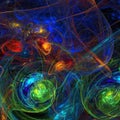 Abstract fractal background Royalty Free Stock Photo