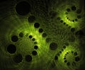 Abstract fractal background, circle swirl shapes for art graphics design Royalty Free Stock Photo