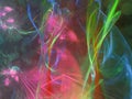 Abstract fractal background vibrant splatter scratch fantastic decoration beautiful backdrop magic, energy motion