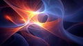 abstract fractal background a computer-generated 2D illustration, texture Generative AI Royalty Free Stock Photo
