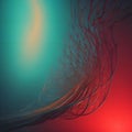 Abstract fractal background - computer-generated image. Digital art. generative ai Royalty Free Stock Photo