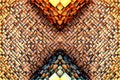 Abstract fractal background