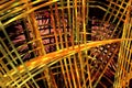 Abstract fractal background