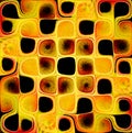 Abstract fractal background of geometric elements. Beautiful abstract fractal to highlight individual groups of objects
