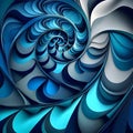 Abstract fractal background, texture, bokeh, fractal spiral as abstract background wallpaper Royalty Free Stock Photo