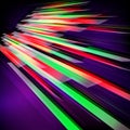 Abstract fractal background with various color lines and strips. Royalty Free Stock Photo