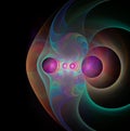 Abstract fractal computer generated image Royalty Free Stock Photo