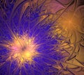 Abstract fractal design. Royalty Free Stock Photo