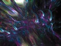 Abstract fractal digital light style design colorful, render, motion, explosion