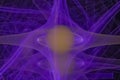 Abstract fractal fantasy flame magic texture futuristic design vibrant rendering imagination, glow, shine
