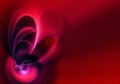 Abstract fractal heart