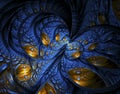 Abstract fractal image Royalty Free Stock Photo