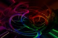 Abstract fractal imagination surface creative motion explosion fantasy dynamic, overlay