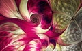 Abstract fractal patterns and shapes. Fractal flowers. Royalty Free Stock Photo