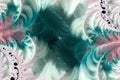 Abstract fractal patterns and shapes. Infinite universe . Dynamic flowing natural forms. Mystical spirals. Royalty Free Stock Photo