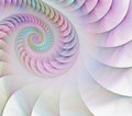 Abstract fractal shell Royalty Free Stock Photo