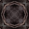 Abstract frame framed dark polygonal background