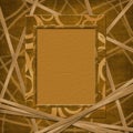 Abstract frame for photo or greeting Royalty Free Stock Photo