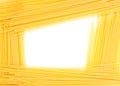 Abstract frame of spaghetti