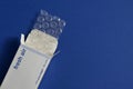 Fresh Air Bubble Wrap Blister Packs Pills Isolated