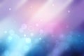 Abstract fresh vivid colorful gradient blue pink fantasy rainbow background texture with smooth rays and defocused bokeh lights. Royalty Free Stock Photo