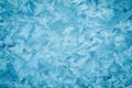 Abstract frosty pattern on glass, background texture