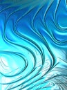 Abstract frozen blue aqua background. Ice sea. Wave gloss patter Royalty Free Stock Photo