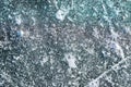 Abstract frozen lake water. Winter background