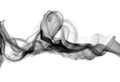 Abstract fume waves pattern