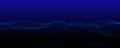 Abstract futuristic background. Big data visualization. Network connection. Data transfer. 3d rendering. Technology Royalty Free Stock Photo