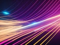 abstract futuristic background with gold blue glowing moving hight speed, data transfer concept Fantastic wallpaper