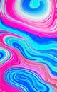 abstract futuristic background with pink blue glowing neon moving high speed wave lines and bokeh lights. Royalty Free Stock Photo