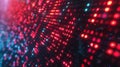 Abstract Futuristic Binary Code Background, Generative AI