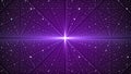 Abstract futuristic infinite flow of scientific data. Network structure of an array of points. Outer space background Royalty Free Stock Photo