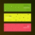 Abstract futuristic low poly background with connecting dots and lines. Connection structure. Vector science polygonal design.