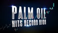 futuristic technology background of Palm Oil Hits Record High graph Chart candlestick