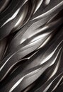 Abstract futuristic technology steel background. Trendy metallic surface design