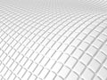 Abstract Futuristic White Cubes Design Background Royalty Free Stock Photo