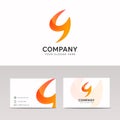 Abstract g letter icon company sign vector tempate